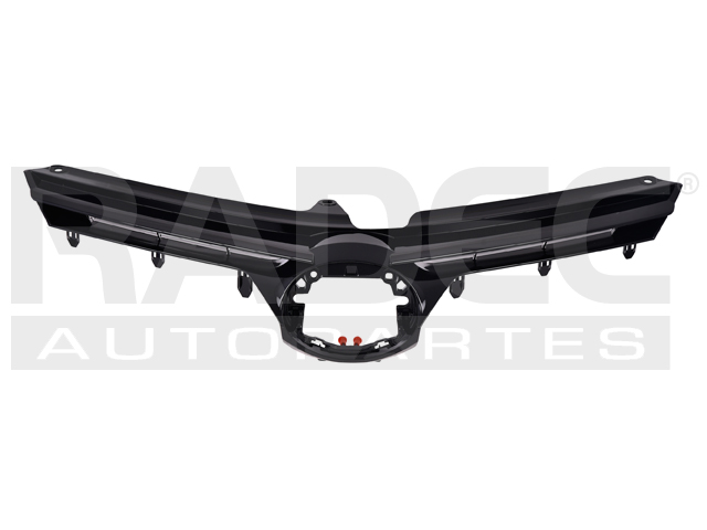 PARRILLA TY COROLLA 17-19 NEGRA BRILLANTE L/LE/XLE