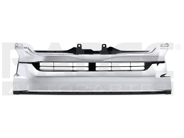 PARRILLA TY HIACE 14-19 CROMADA C/MOLDURA NEGRA 15 PASAJEROS