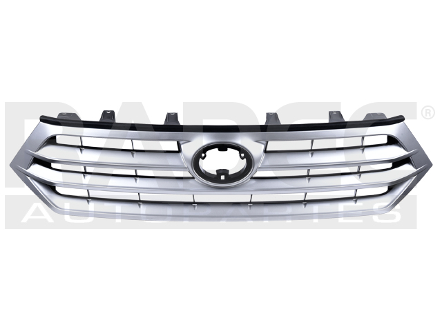 PARRILLA TY HIGHLANDER 11-13 PLATA C/NEGRO LIMITED/BASE/SE/PREMIUM