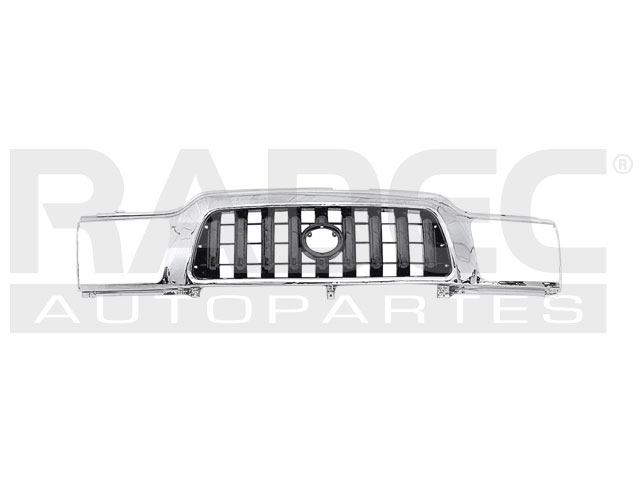 PARRILLA TY HILUX 02-04 CROMADA