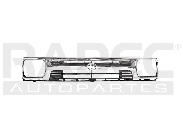 PARRILLA TY PICK UP 92-95 CROMADA C/NEGRA