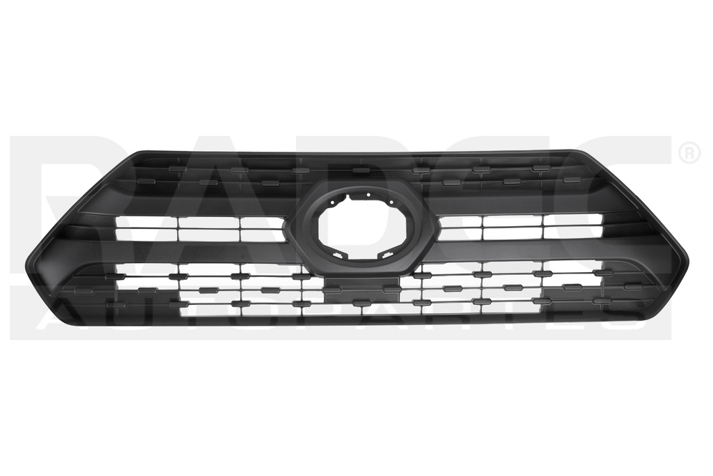 PARRILLA TY RAV 4 19-23 NEGRA MATE S/HOYO P/SENSOR S/HOYO P/CAMARA ADVENTURE L4 4 CILINDROS 2.5L 5 PUERTAS