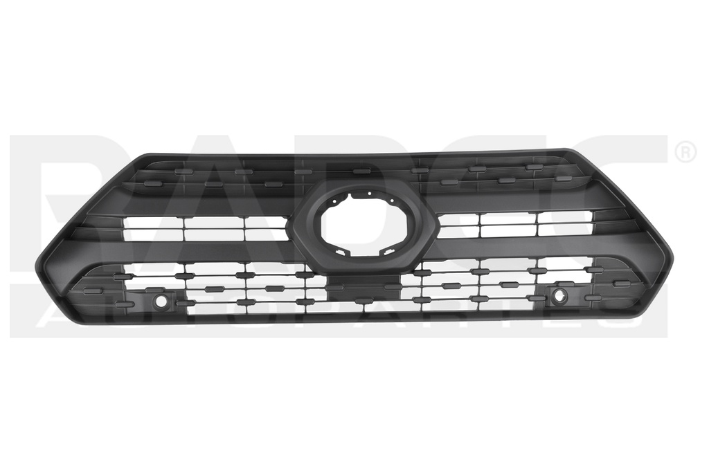PARRILLA TY RAV 4 19-23 NEGRA MATE C/HOYO P/SENSOR S/HOYO P/CAMARA ADVENTURE L4 4 CILINDROS 2.5L 5 PUERTAS