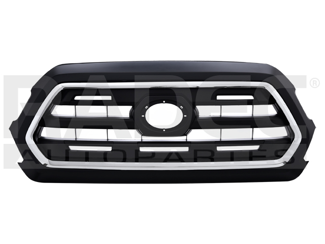 PARRILLA TY TACOMA 16-19 (U.S.A) NEGRA MATE F/CROMADO P/PINTAR SR5 L4/V6 4/6 CILINDROS 2.7/3.5L 4 PUERTAS