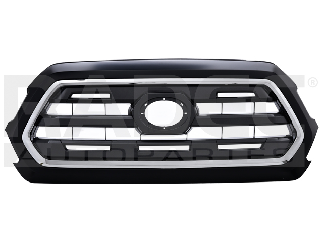PARRILLA TY TACOMA 16-19 (U.S.A) NEGRA MATE F/PLATA P/PINTAR SR5 L4/V6 4/6 CILINDROS 2.7/3.5L 4 PUERTAS