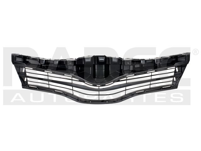 PARRILLA TY YARIS 12-14 NEGRA BRILLANTE C/MOLDURA CENTRAL CORE/PREMIUM L4 4 CILINDROS 1.5L 5 PUERTAS