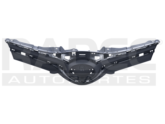 PARRILLA TY YARIS 15-16 NEGRA MATE S/MOLDURA CROMADA CORE/PREMIUM L4 4 CILINDROS 1.5L 5 PUERTAS