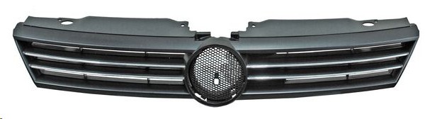PARRILLA VW JETTA BICENTENARIO 11-14 NEGRA BRILLANTE F/CROMADO TDI/COMFORTLINE/HIGHLINE/SPORT/STYLE L4 4 CILINDROS 2.0L 4 PUERTAS