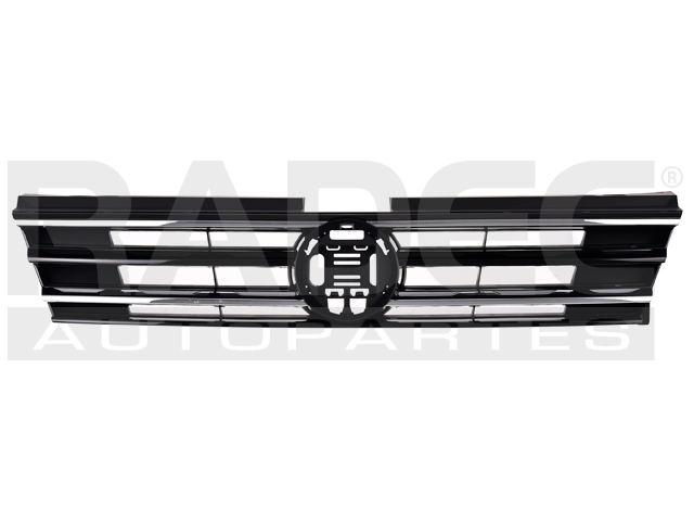 PARRILLA VW TIGUAN 18-21 C/MOLDURAS CROMADAS COMFORTLINE/HIGHLINE/TRENDLINE L4 4 CILINDROS 1.4/2.0L 5 PUERTAS IZQ