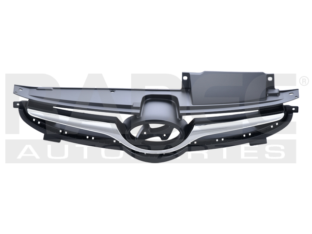 PARRILLA HY ELANTRA 14-16 CROMADA