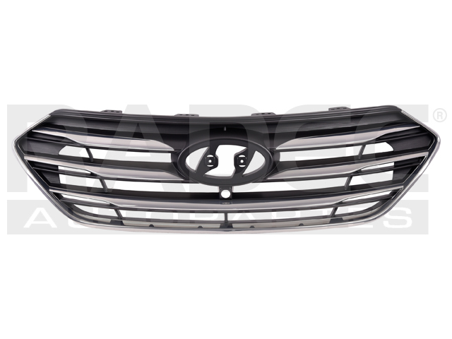 PARRILLA HY SANTA FE 17-18 C/HOYO P/CAMARA CROMADA SPORT