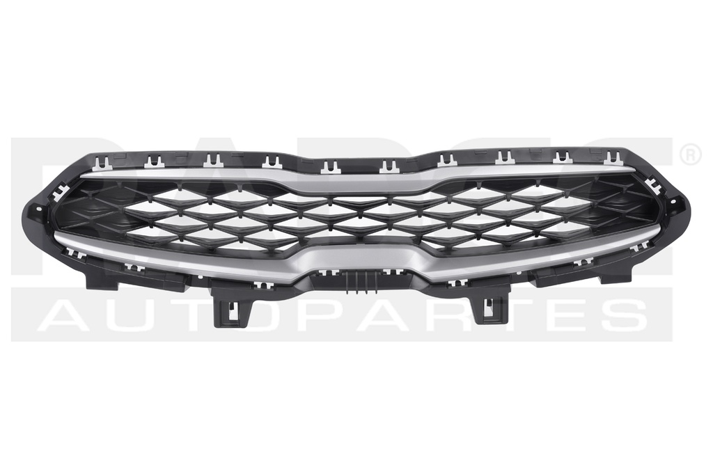 PARRILLA KI FORTE 19-21 NEGRA MATE F/PLATA EX/LX L4 4 CILINDROS 2.0L 4/5 PUERTAS