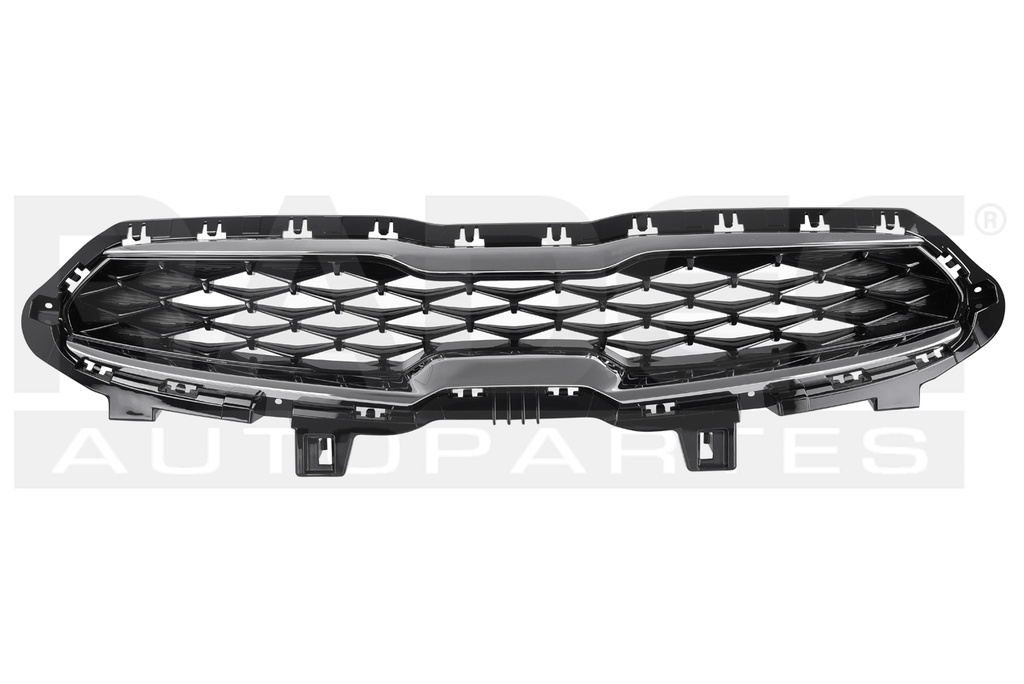 PARRILLA KI FORTE 19-21 NEGRA BRILLANTE F/CROMADO EX/LX L4 4 CILINDROS 2.0L 4/5 PUERTAS