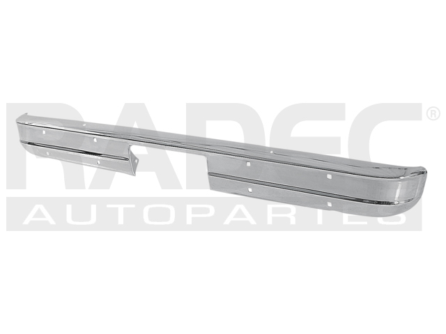 DEFENSA TRASERA CV CHEYENNE 73-88 CROMADO LARGO 204 CMS ANCHO 20 CMS CUSTOM/SCOTTSDALE/K5/K10/K20/C10/C20 V6/V8 6/8CILINDROS 4.1/4.8/5.0/5.7/6.6/7.4L 2/4 PUERTAS (U.T.P.)