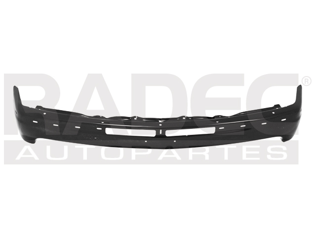 DEFENSA DELANTERA CV SILVERADO 99-02 P/PINTAR 1500/2500/3500/BASE/LS/LT/Z7/BASE CAB/BASE CREW/BASE EXTENDED V6/V8 6/8CILINDROS 4.3/4.8/5.3/6.0/8.1L 2/4 PUERTAS (U.T.P.)
