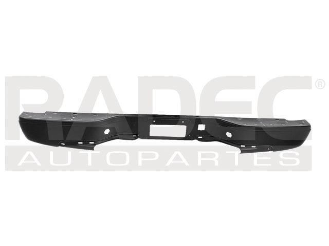 DEFENSA TRASERA CV SILVERADO 99-06 P/PINTAR C/HOYO P/MOLDURA LARGO 183 CMS ANCHO 16 CMS 1500/2500/3500/LS/CREW/LT/WT/SL/SLE 4.3/4.8/5.3/6.0/6.6/8.1L 2/4 PUERTAS (U.T.P.)