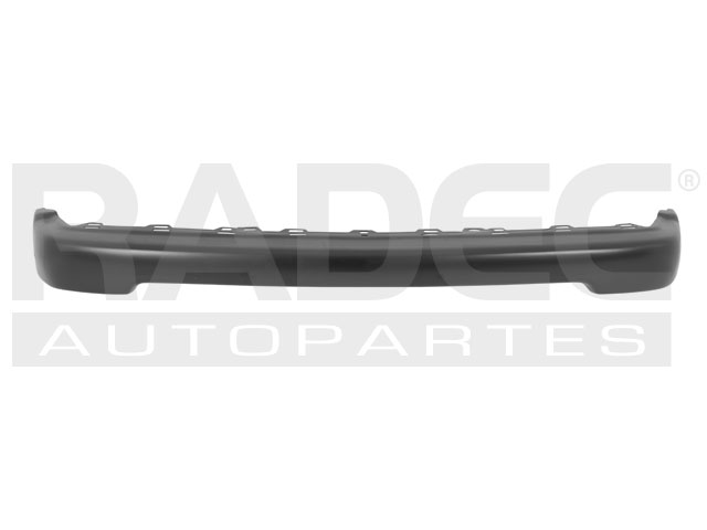 DEFENSA DELANTERA CV S-10 98-03 P/PINTAR S/BARRENO LS/EXTREME/ZR2/BASE/BASE EXTENDED/TRAIL BLAZER L4/V6 4/6CILINDROS 2.2/4.3L 2/4 PUERTAS (U.T.P.)