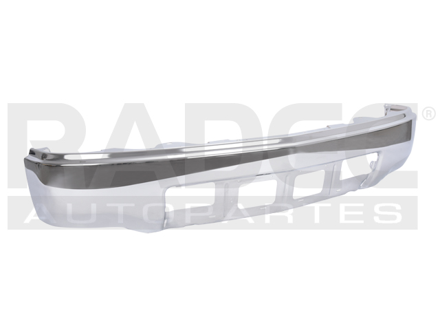 DEFENSA DELANTERA CV SILVERADO 14-15 S/HOYO P/FARO CROMADA 1500/LT/LTZ V6 6 CILINDROS 4.3L 2/4 PUERTAS