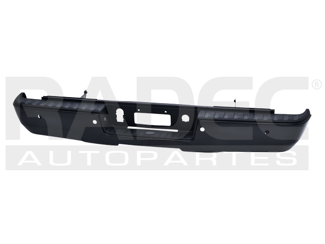 DEFENSA TRASERA CV SILVERADO 14-18 C/HOYO P/SENSOR C/HULES  P/PINTAR 1500/2500/LS/LT/LTZ/Z71/SLE/DENALI/ALL-TERRAIN V6/V8 6/8 CILINDROS 4.3/5.3L 2/4 PUERTAS