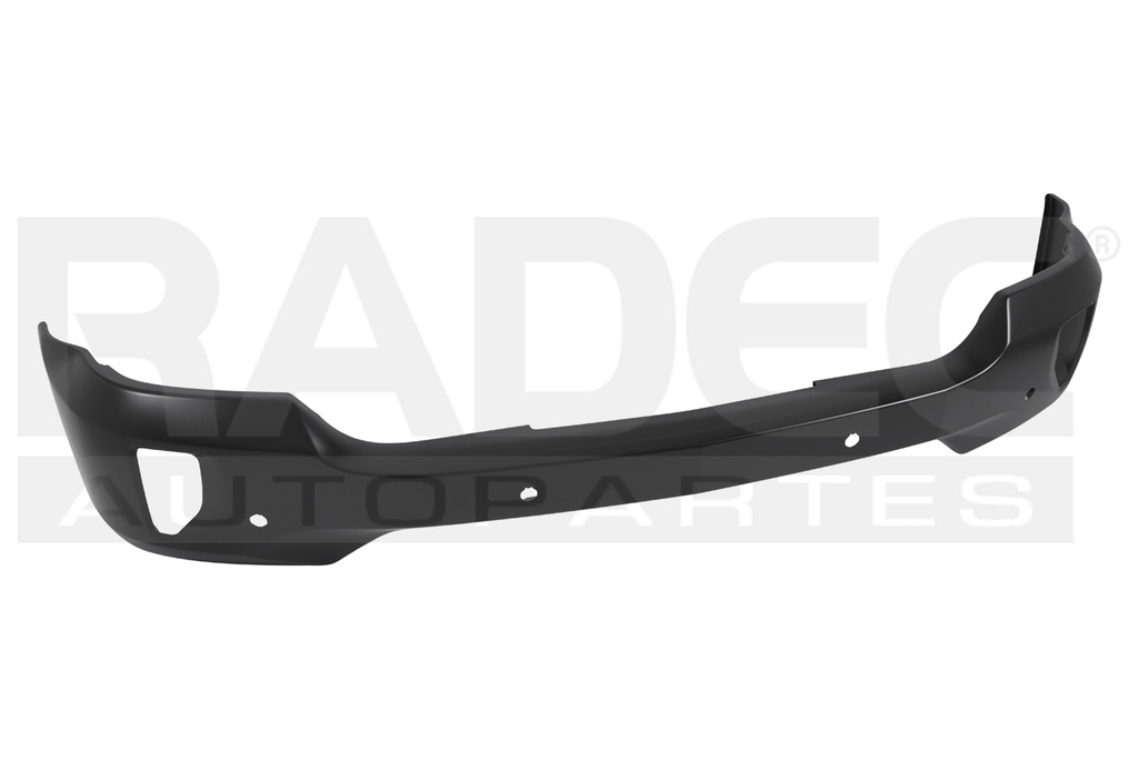 DEFENSA DELANTERA CV SILVERADO 16-18 C/HOYO P/FARO C/HOYO P/SENSOR P/PINTAR 1500/LS/LT/LTZ/WR/SSV/SLE/SLT/CUSTOM V6/V8 6/8 CILINDROS 4.3/5.3/6.2L 2/4 PUERTAS
