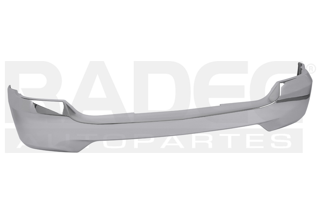 DEFENSA DELANTERA CV SILVERADO 16-18 S/HOYO P/FARO S/HOYO P/SENSOR CROMADA 1500/LS/LT/LTZ/WR/SSV/SLE/SLT/CUSTOM V6/V8 6/8 CILINDROS 4.3/5.3/6.2L 2/4 PUERTAS