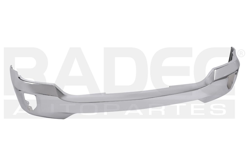 DEFENSA DELANTERA CV SILVERADO 16-18 C/HOYO P/FARO S/HOYO P/SENSOR CROMADA 1500/LS/LT/LTZ/WR/SSV/SLE/SLT/CUSTOM V6/V8 6/8 CILINDROS 4.3/5.3/6.2L 2/4 PUERTAS