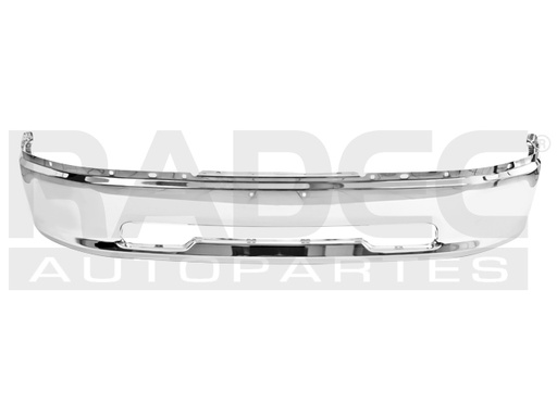 DEFENSA DELANTERA DG RAM 09-13 CROMADA S/HOYO P/FARO