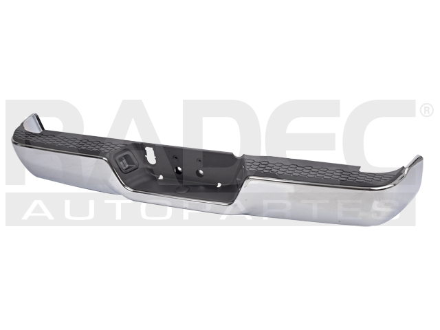DEFENSA TRASERA DG RAM 09-18 CROMADA S/HOYO P/SENSOR