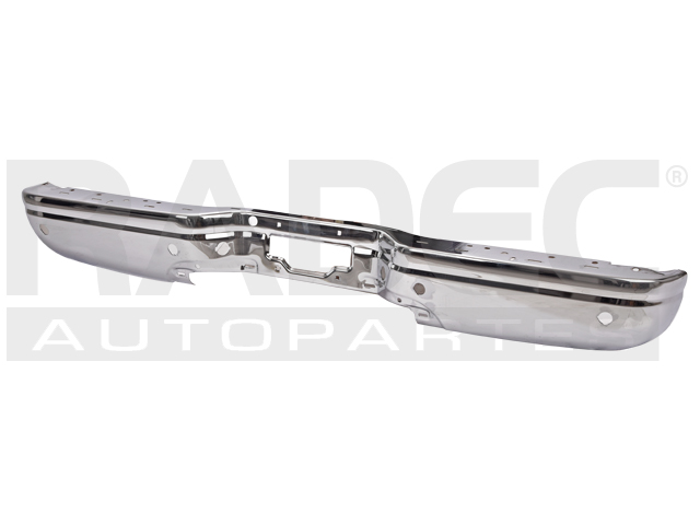 DEFENSA TRASERA FD EXPEDITION 97-02 CROMADA C/HOYO P/SENSOR XLT V8 8 CLINDROS 4.6L 5 PUERTAS