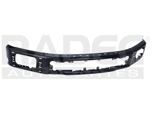 DEFENSA DELANTERA FD F-150 15-17 C/HOYO P/FARO P/PINTAR