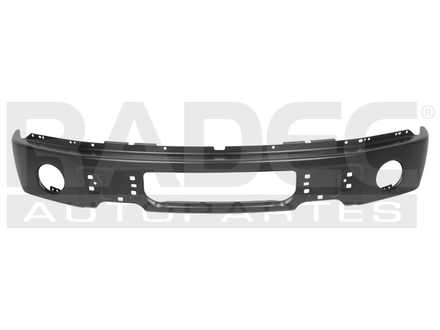 DEFENSA DELANTERA FD LOBO/F-150 09-14 P/PINTAR C/HOYO P/FARO