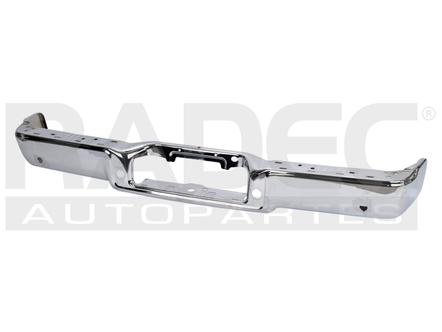 DEFENSA TRASERA FD LOBO 06-08 CROMADA C/HOYO P/SENSOR (U.T.P.)