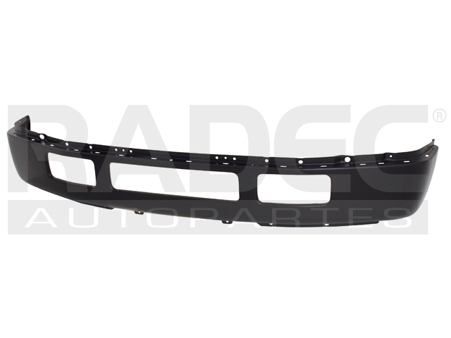 DEFENSA DELANTERA FD F-350/SUPER DUTY 05-07 NEGRA S/HOYO P/MOLDURA (U.T.P)