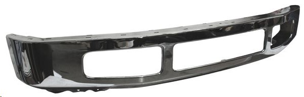 DEFENSA DELANTERA FD F-350 08-10 CROMADO C/HOYO P/MOLDURA (U.T.P)