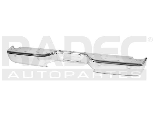 DEFENSA TRASERA NS TITAN 04-15 CROMADA C/HOYO P/SENSOR (U.T.P)