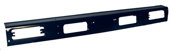 DEFENSA DELANTERA NS 720 84-93 NEGRA BASE/DELUXE/SPORT TRUCK L4 4 CILINDROS 2.0/2.2/2.4/2.5L 2 PUERTAS (U.T.P)