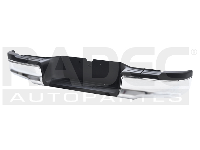DEFENSA TRASERA TY HILUX 16-23 LINEA ANTERIOR Y LINEA NUEVA CROMADA S/BRAZOS 4X4/4X2/SR/BASE L4 4 CILINDROS 2.7/2.8L 2/4 PUERTAS