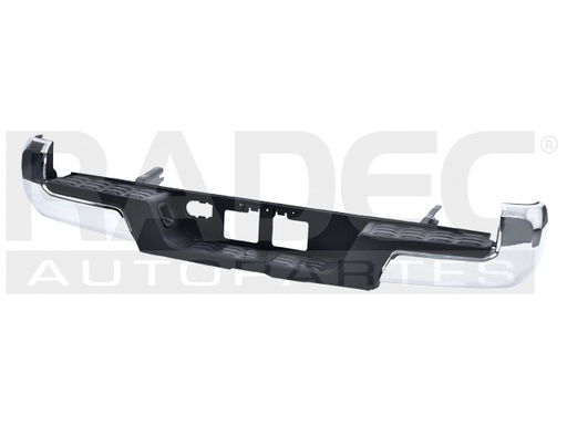 DEFENSA TRASERA TY TACOMA 16-23 S/HOYO P/SENSOR C/HULE S/TIRON CROMADA 4X2/4X4/TRD/SPORT/EDICION ESPECIAL V6 6 CILINDROS 3.5L 4 PUERTAS
