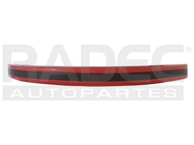 DEFENSA TRASERA VW SEDAN 77-04 ROJO ANCHA POP NACIONAL (U.T.P)