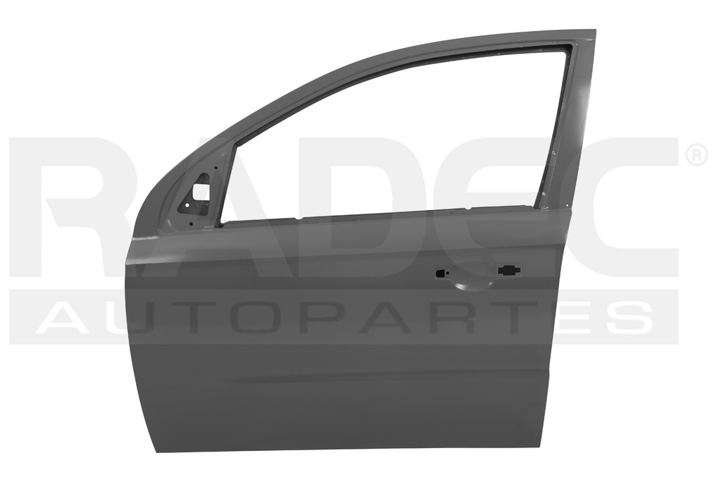 PUERTA DELANTERA CV AVEO 08-18 LINEA ANTERIOR LS/LT/LTZ L4 4 CILINDROS 1.6L 4 PUERTAS IZQ
