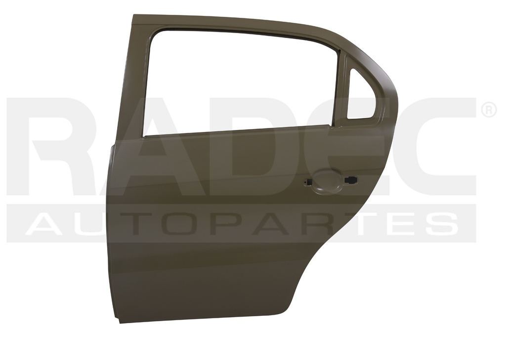 PUERTA TRASERA VW GOL 09-20 CL/GL/GT/SPORT/TRACK/COMFORTLINE/TRENDLINE/10 ANIVERSARIO L4 4 CILINDROS 1.6L 4/5 PUERTAS IZQ