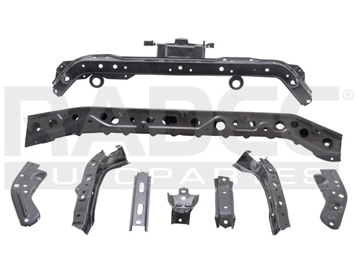 MARCO RADIADOR NS TIIDA 07-18 COMPLETO