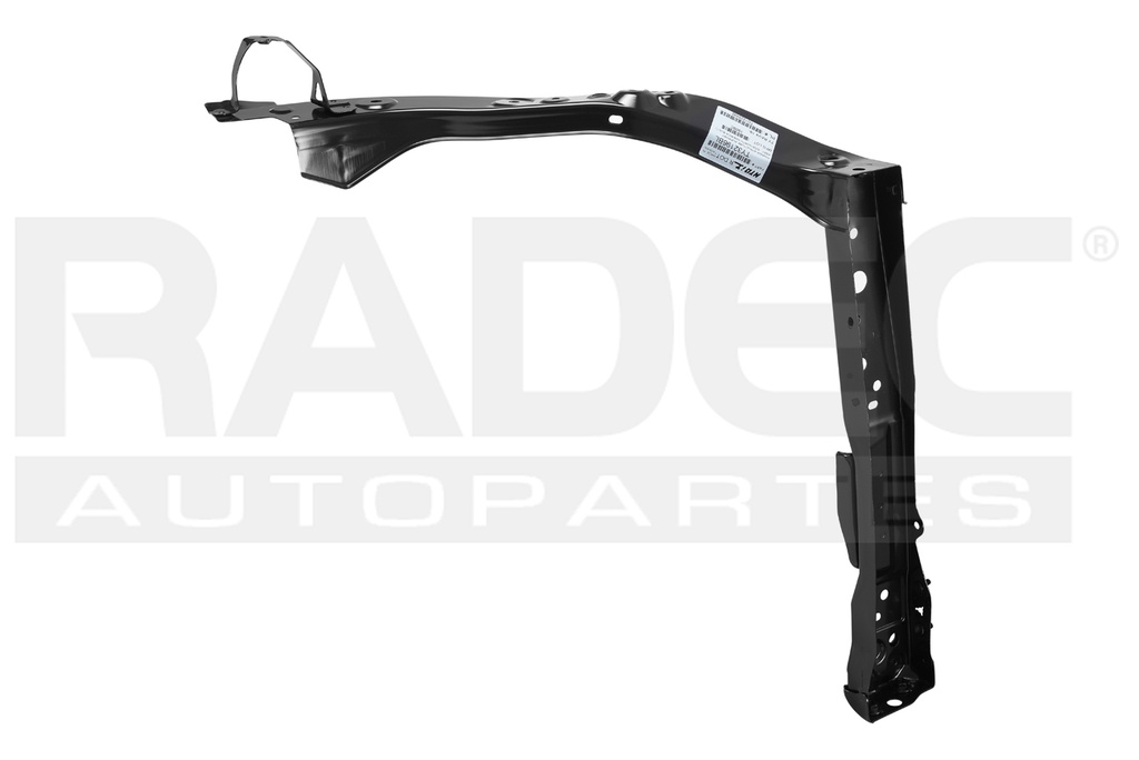 MARCO RADIADOR TY RAV 4 19-23 LATERAL LE/XLE/LIMITED/HYBRID/ADVENTURE L4 4 CILINDROS 2.5L 5 PUERTAS (MODELO AMERICANO) IZQ