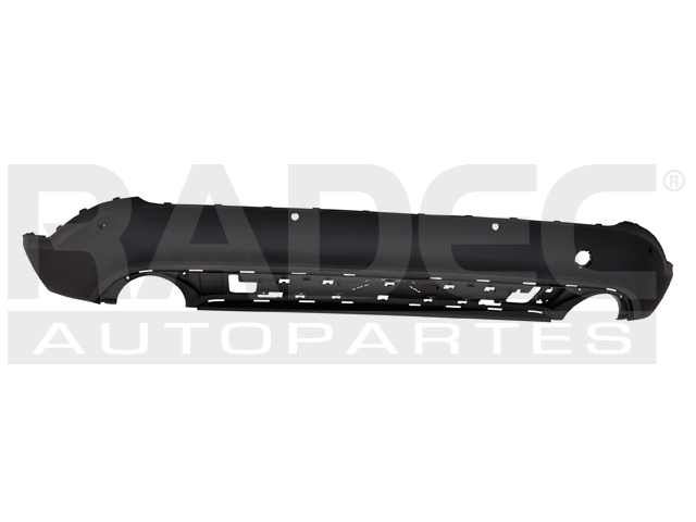 SPOYLER TRASERO FD EDGE 15-18 C/HOYO P/SENSOR C/HOYO P/TIRON GRIS TITANIUM/SEL/SE