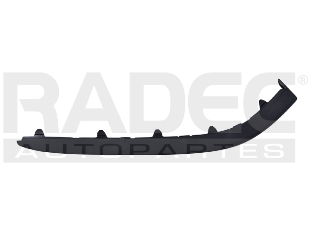 SPOYLER DELANTERO VW POLO GTI 15-17 L4 4 CILINDROS 1.8L 3 PUERTAS DER