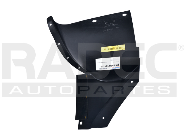 TOLVA SALPICADERA DELANTERA CV CORVETTE 05-13 (SECCIION TRAS) IZQ