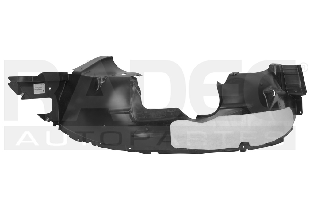 TOLVA SALPICADERA CV TRAX 17-20 LT/LS/PREMIER L4 4 CILINDROS 1.8L 5 PUERTAS IZQ