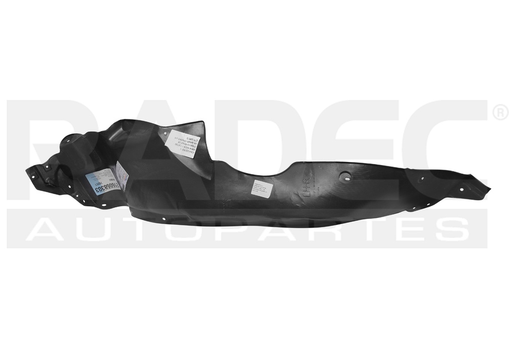 TOLVA SALPICADERA DELANTERA CV BEAT 18-21 LS/LT/LTZ L4 4 CILINDROS 1.2L 4/5 PUERTAS IZQ