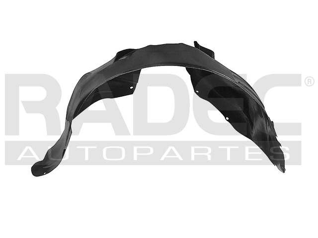 TOLVA SALPICADERA CR VOYAGER/CARAVAN 01-07 PLASTICO IZQ