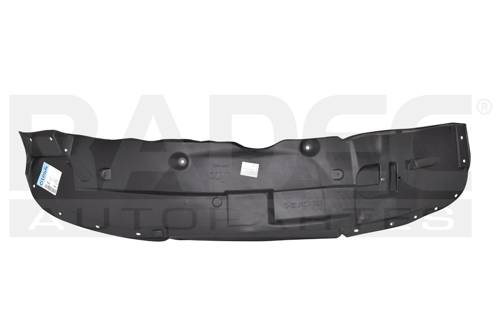 TOLVA SALPICADERA DELANTERA FD RANGER 17-21 XL/XLT/4X2/4X4 L4/L5 4/5 CILIDNROS 2.2/2.5/3.2L 4 PUERTAS IZQ